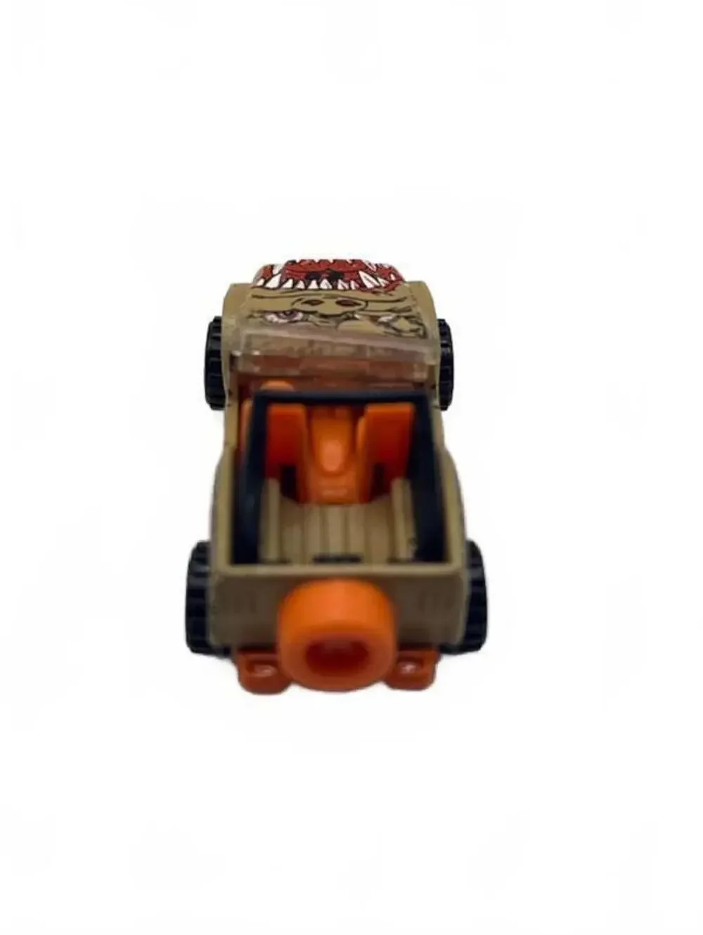 Hot Wheels Vintage Jeep with Monster Face Design